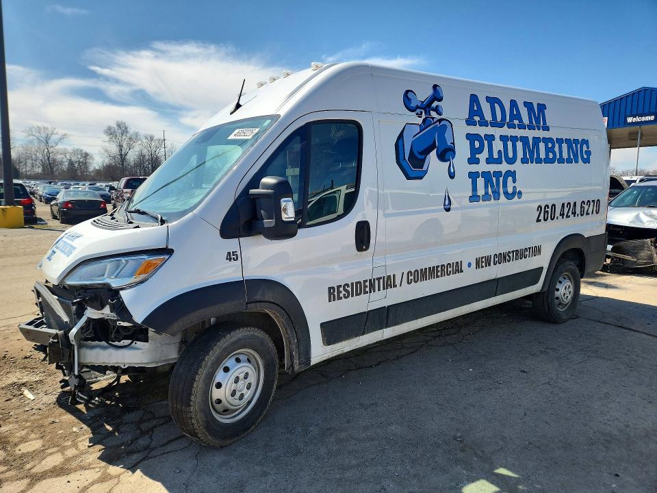 Продаж на аукціоні авто 2023 Ram Promaster 2500, vin: 3C6LRVDG5PE588056, номер лоту: 46859226