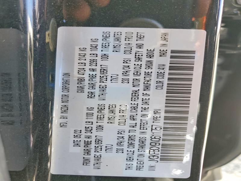 47622756 :رقم المزاد ، JM3KFBCM9N0611757 vin ، 2022 Mazda Cx-5 مزاد بيع