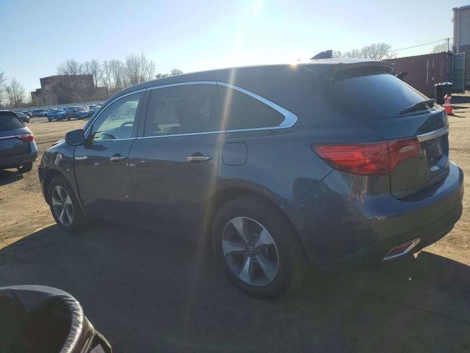 2016 Acura Mdx მანქანა იყიდება აუქციონზე, vin: 5FRYD4H2XGB025468, აუქციონის ნომერი: 41740596