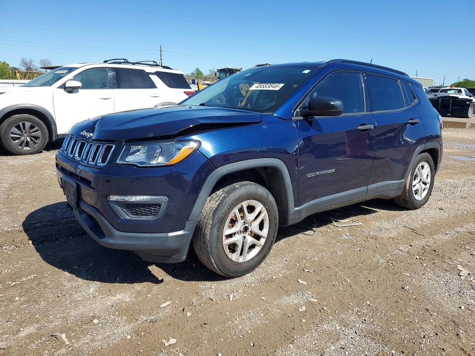 Продажа на аукционе авто 2018 Jeep Compass, vin: 3C4NJCAB4JT462909, номер лота: 45683846