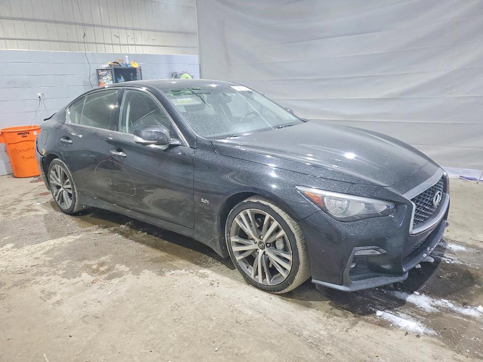 79217025 :رقم المزاد ، JN1EV7AR1KM551307 vin ، 2019 Infiniti Q50 مزاد بيع