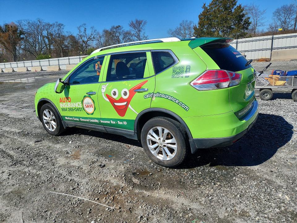 Aukcja sprzedaży 2015 Nissan Rogue, vin: KNMAT2MT2FP553969, numer aukcji: 41944526
