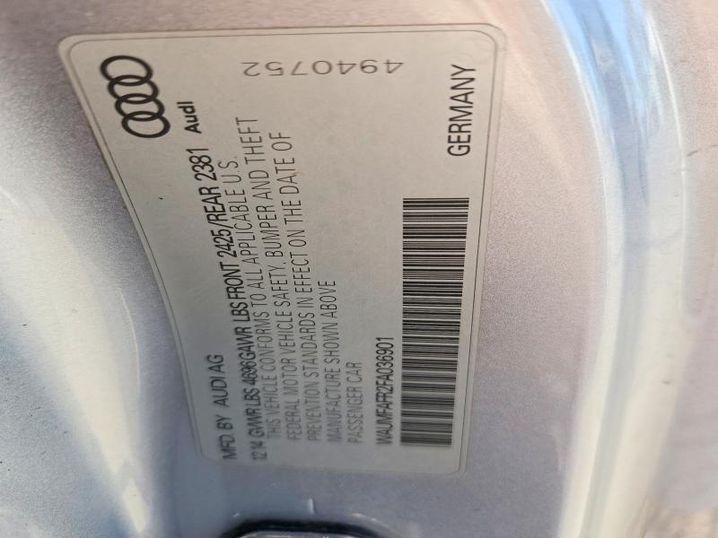 Продаж на аукціоні авто 2015 Audi A5, vin: WAUMFAFR2FA036901, номер лоту: 46220486