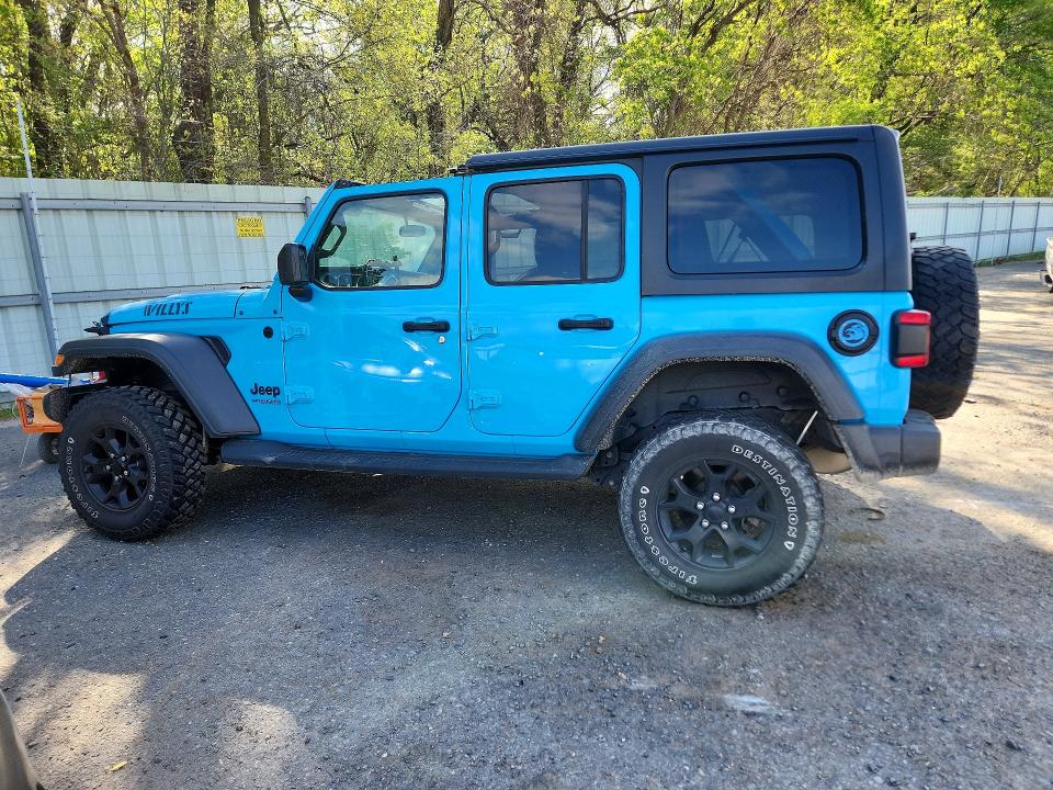 Продажа на аукционе авто 2021 Jeep Wrangler Unlimited, vin: 1C4HJXDN7MW614710, номер лота: 46774756