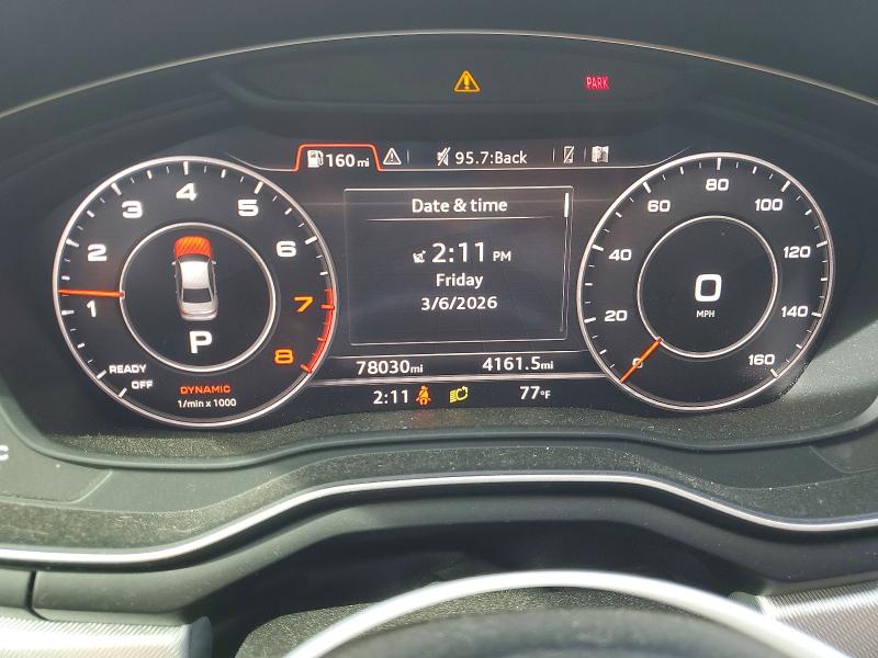 41796756 :رقم المزاد ، WAUENAF4XHN017486 vin ، 2017 Audi A4 مزاد بيع