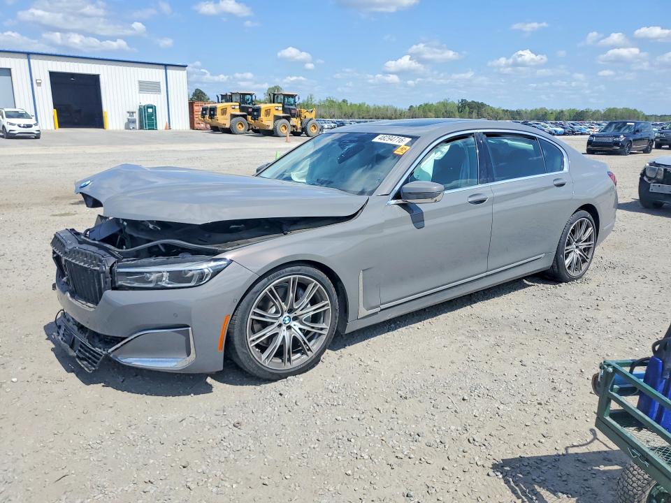2020 Bmw 740 მანქანა იყიდება აუქციონზე, vin: WBA7T2C0XLCD75734, აუქციონის ნომერი: 48294716