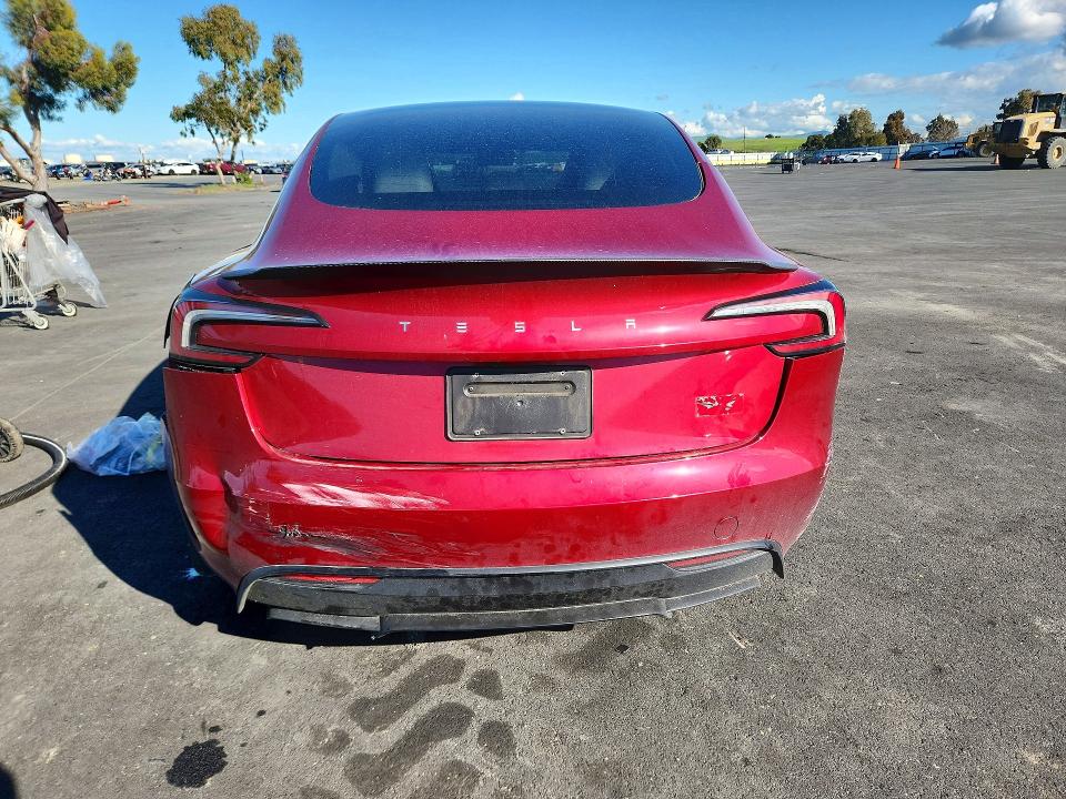 Aukcja sprzedaży 2024 Tesla Model 3, vin: 5YJ3E1ET7RF842596, numer aukcji: 79601555