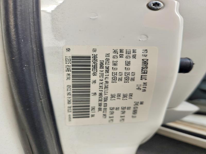 2008 Chrysler Town & Cntry მანქანა იყიდება აუქციონზე, vin: 2A8HR54P98R657404, აუქციონის ნომერი: 46026256