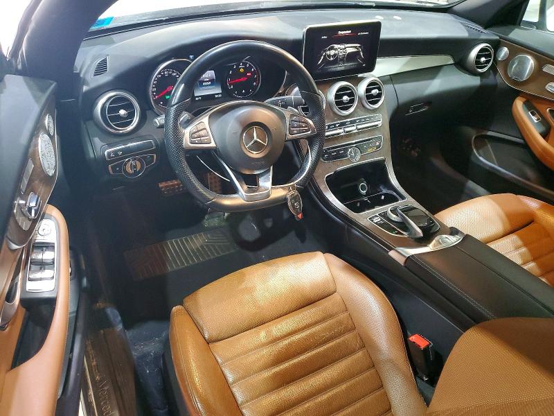 2018 Mercedes-benz C მანქანა იყიდება აუქციონზე, vin: WDDWK4KB9JF617413, აუქციონის ნომერი: 47922056