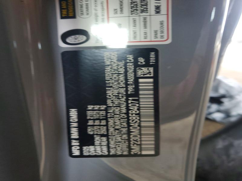 79645485 :رقم المزاد ، 3MF23DM04S8F84071 vin ، 2025 Bmw Motorrad M2 مزاد بيع