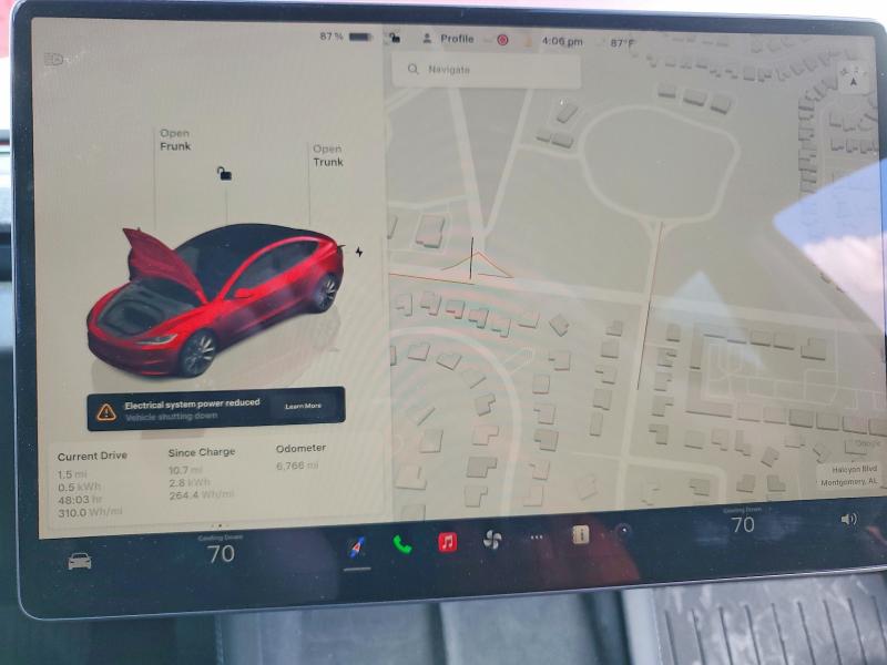 2024 Tesla Model 3 მანქანა იყიდება აუქციონზე, vin: 5YJ3E1EA7RF737555, აუქციონის ნომერი: 45832476