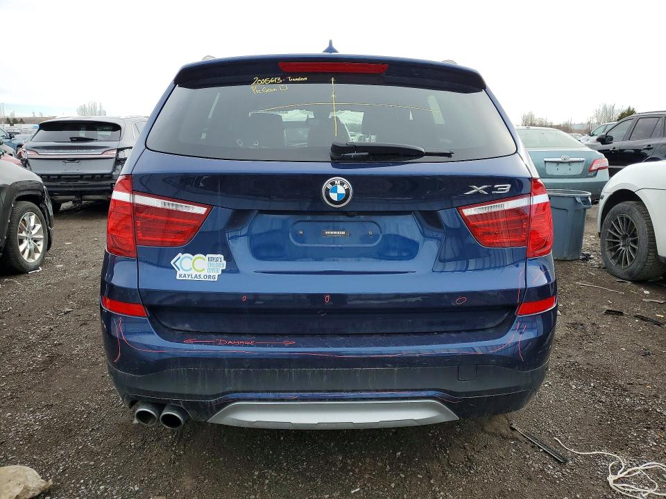 Продажа на аукционе авто 2017 Bmw X3, vin: 5UXWX9C32H0W78436, номер лота: 79533775
