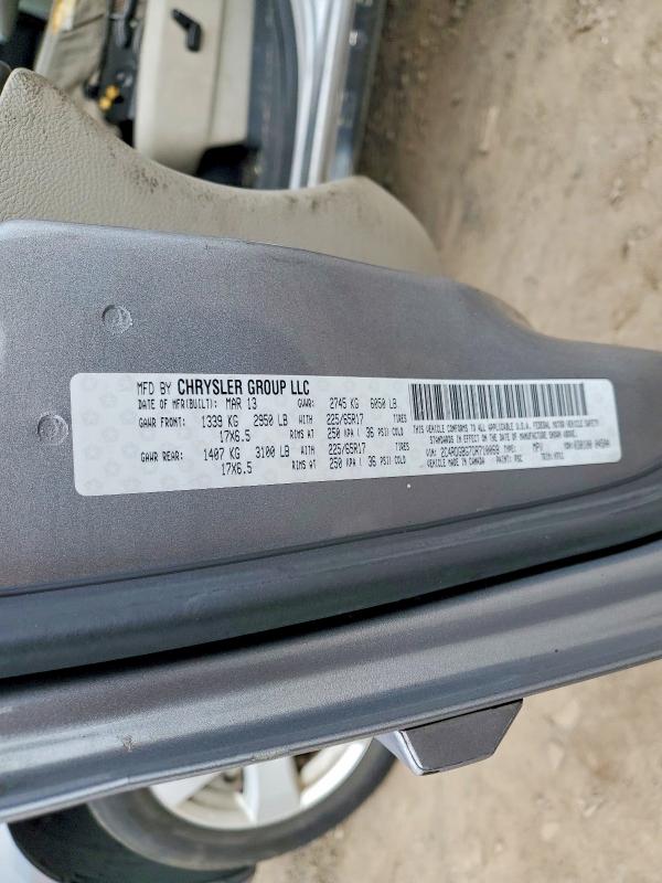 Продаж на аукціоні авто 2013 Dodge Grand Caravan, vin: 2C4RDGBG7DR710068, номер лоту: 46939616