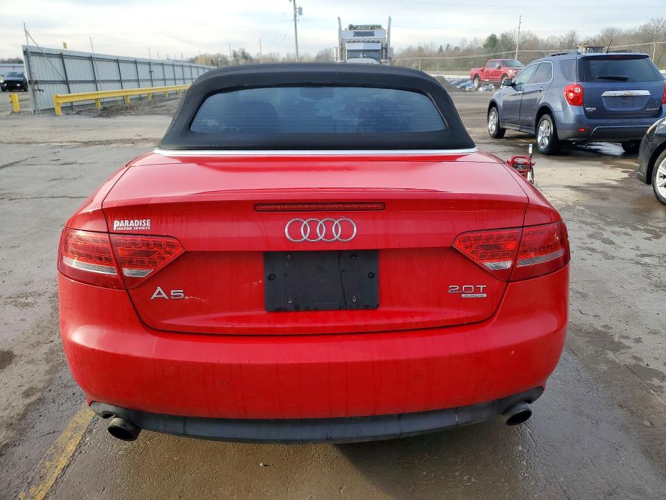 46535676 :رقم المزاد ، WAULFAFH0BN013039 vin ، 2011 Audi A5 مزاد بيع