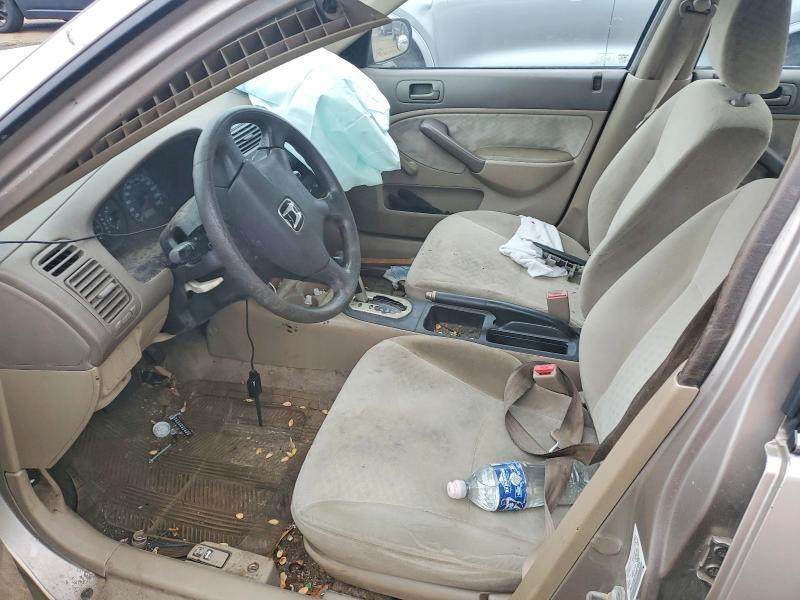 Продаж на аукціоні авто 2001 Honda Civic, vin: 2HGES16301H927652, номер лоту: 47162386