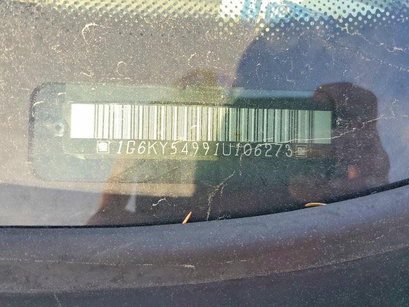 2001 Cadillac Seville მანქანა იყიდება აუქციონზე, vin: 1G6KY54991U106273, აუქციონის ნომერი: 47954286