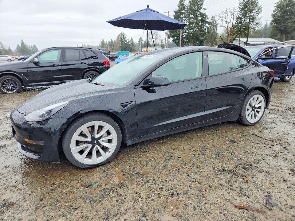 Продажа на аукционе авто 2022 Tesla Model 3, vin: 5YJ3E1EA3NF185207, номер лота: 46517826