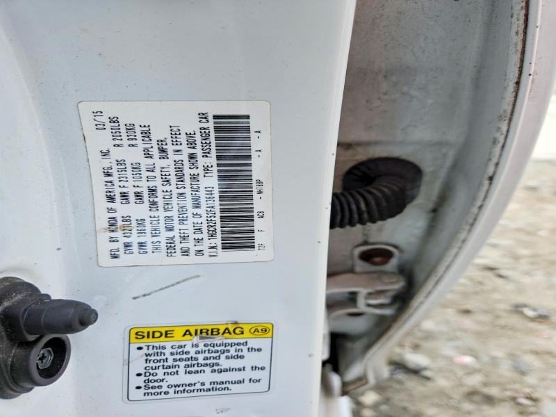 2015 Honda Accord მანქანა იყიდება აუქციონზე, vin: 1HGCR2F52FA136443, აუქციონის ნომერი: 79992405