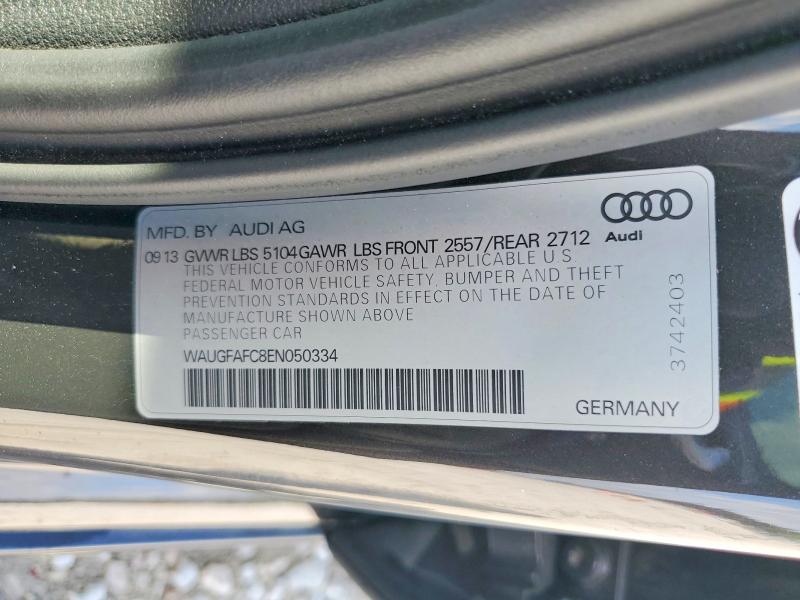 Продажа на аукционе авто 2014 Audi A6, vin: WAUGFAFC8EN050334, номер лота: 47105456