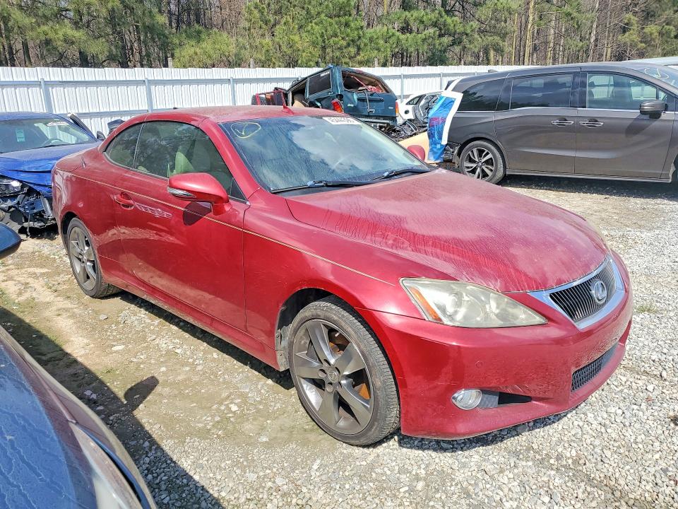 Aukcja sprzedaży 2010 Lexus Is 350c, vin: JTHFE2C26A2502620, numer aukcji: 45444396
