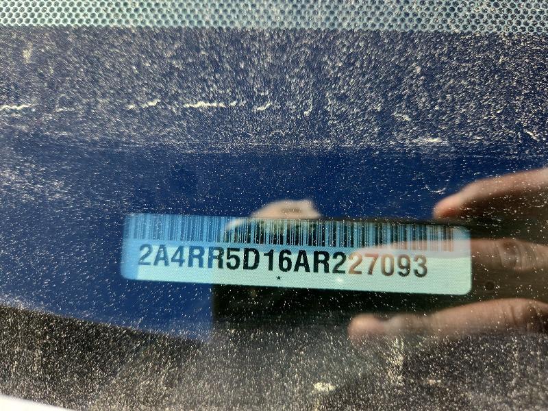 46514856 :رقم المزاد ، 2A4RR5D16AR227093 vin ، 2010 Chrysler Town & Country مزاد بيع