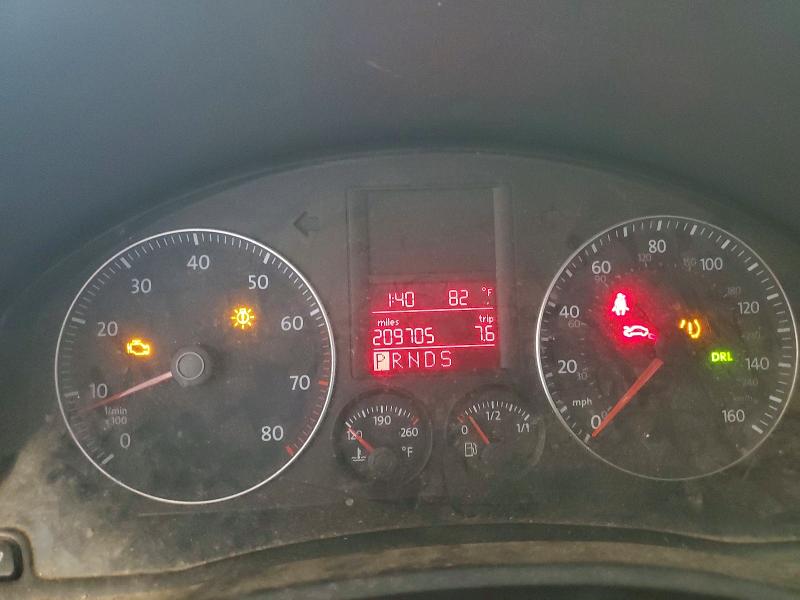 Продажа на аукционе авто 2009 Volkswagen Jetta, vin: 3VWTM71K69M250179, номер лота: 46441976