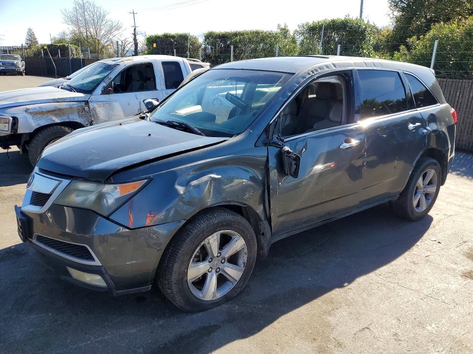 79796155 :رقم المزاد ، 2HNYD2H61BH516193 vin ، 2011 Acura Mdx مزاد بيع