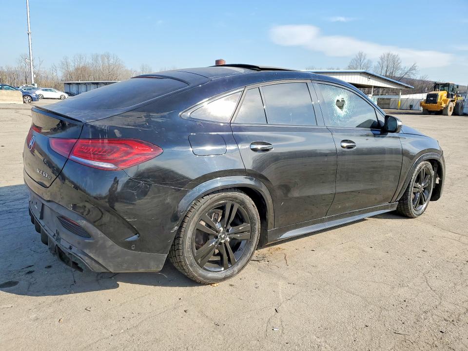 45489256 :رقم المزاد ، 4JGFD8KB9NA782761 vin ، 2022 Mercedes-benz Gle Coupe مزاد بيع