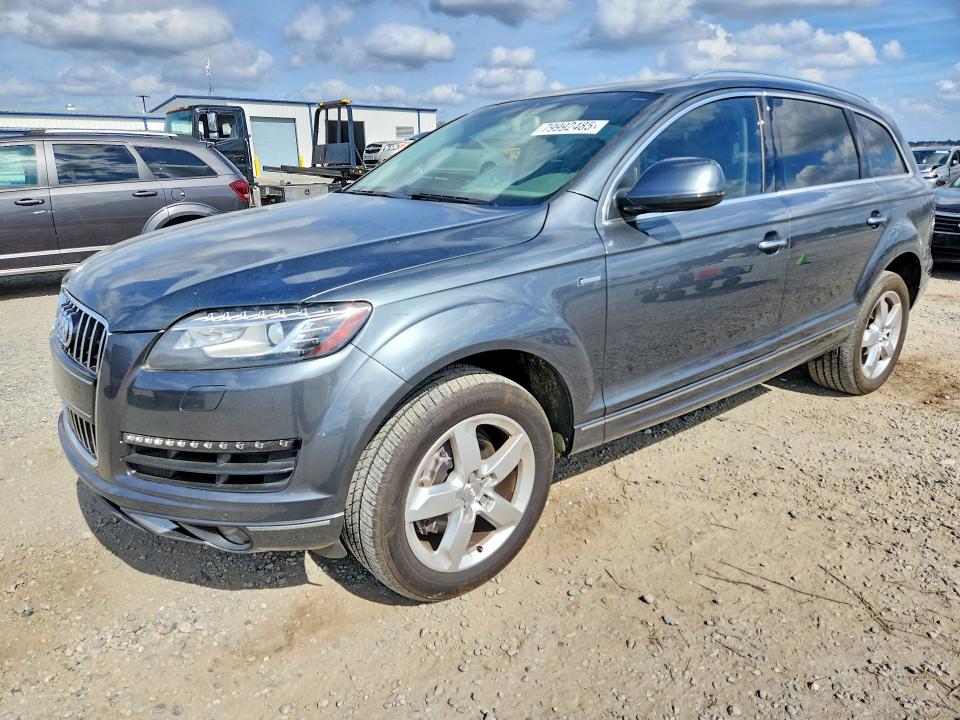 79992485 :رقم المزاد ، WA1LGAFE8FD011521 vin ، 2015 Audi Q7 مزاد بيع