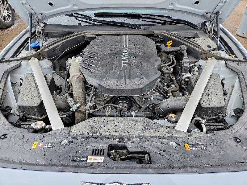 2023 Genesis G70 მანქანა იყიდება აუქციონზე, vin: KMTG54TE2PU107148, აუქციონის ნომერი: 45663256