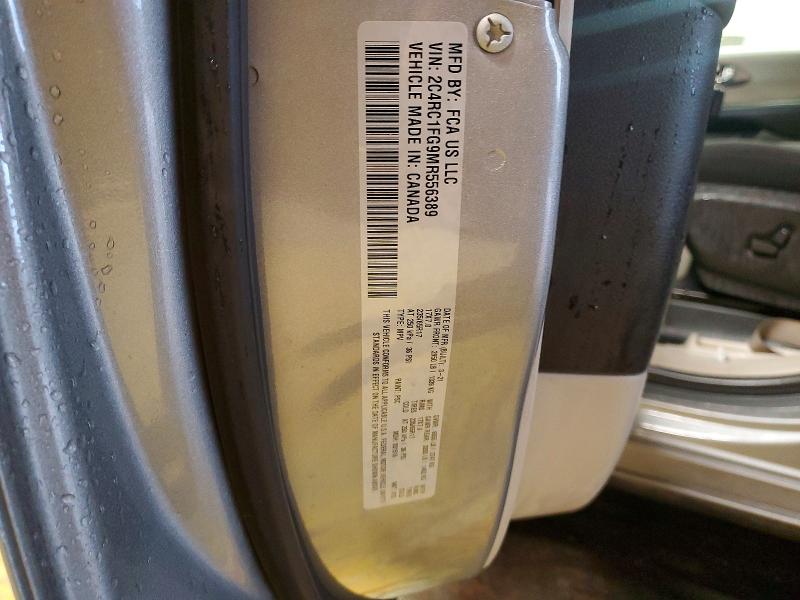 Продажа на аукционе авто 2021 Chrysler Pacifica, vin: 2C4RC1FG9MR556389, номер лота: 41994636