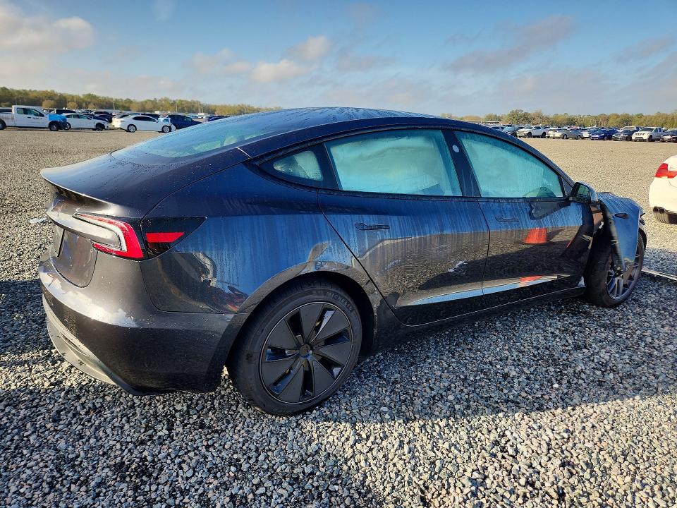 2025 Tesla Model 3 მანქანა იყიდება აუქციონზე, vin: 5YJ3E1EA5SF999564, აუქციონის ნომერი: 79369605