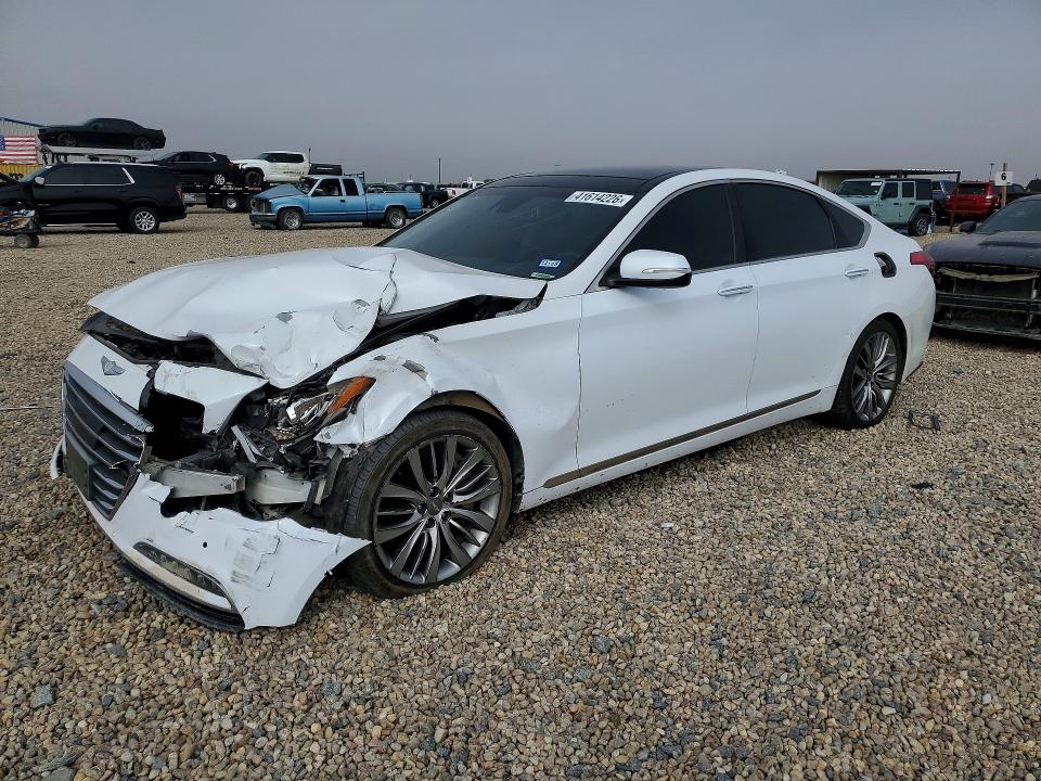 2015 Hyundai Genesis მანქანა იყიდება აუქციონზე, vin: KMHGN4JF8FU091915, აუქციონის ნომერი: 41614226