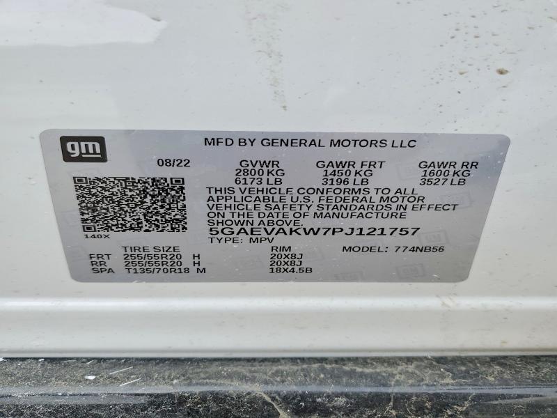Aukcja sprzedaży 2023 Buick Enclave, vin: 5GAEVAKW7PJ121757, numer aukcji: 79413895