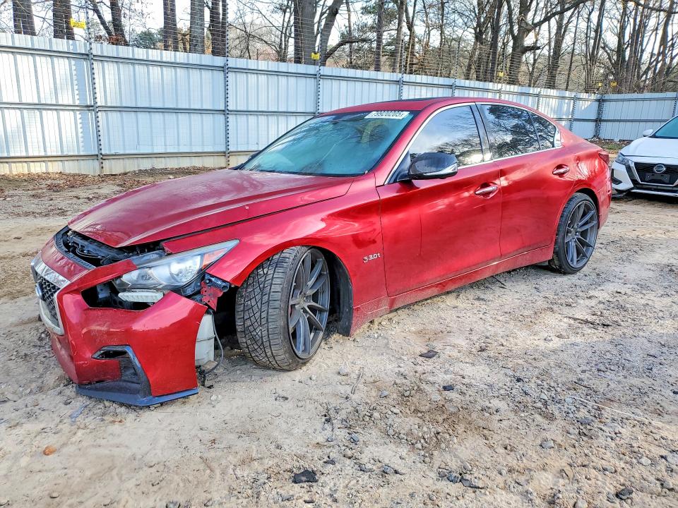 79920205 :رقم المزاد ، JN1FV7AP3JM460119 vin ، 2018 Infiniti Q50 مزاد بيع