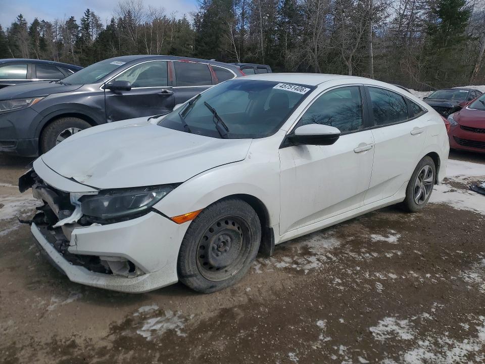 45751406 :رقم المزاد ، 2HGFC2F55KH008465 vin ، 2019 Honda Civic مزاد بيع