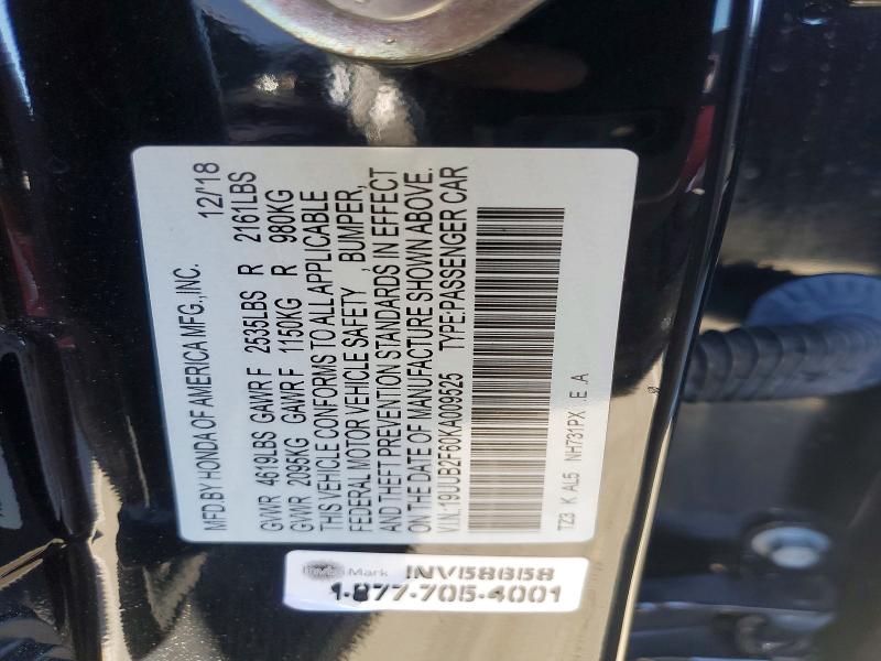 Продаж на аукціоні авто 2019 Acura Tlx, vin: 19UUB2F60KA009525, номер лоту: 79801305
