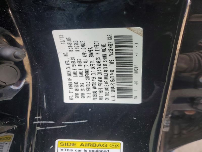 Aukcja sprzedaży 2014 Acura Tl, vin: 19UUA8F33EA002469, numer aukcji: 47622456