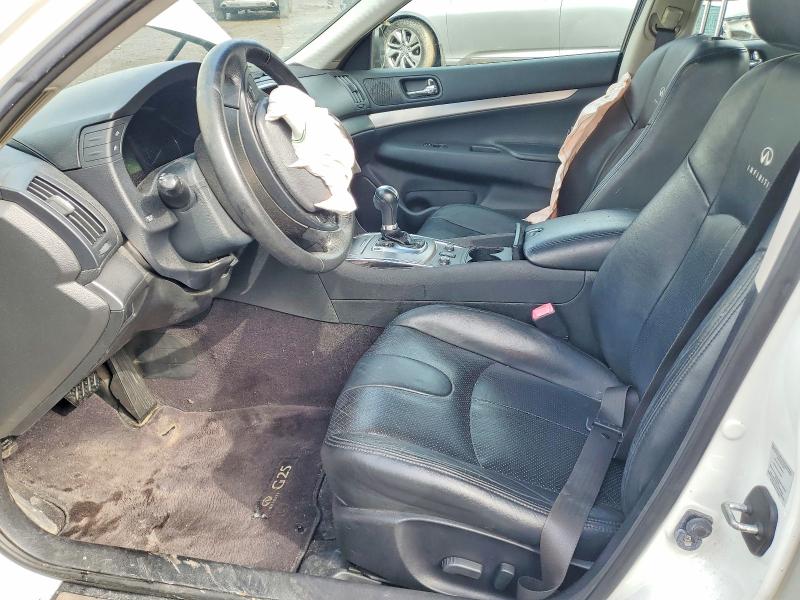 2011 Infiniti G25 Sedan მანქანა იყიდება აუქციონზე, vin: JN1DV6AR6BM451404, აუქციონის ნომერი: 79998625