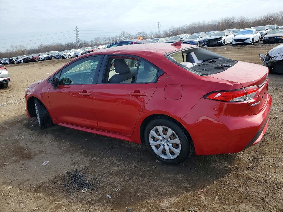 46862716 :رقم المزاد ، JTDEPRAE9LJ037899 vin ، 2020 Toyota Corolla مزاد بيع