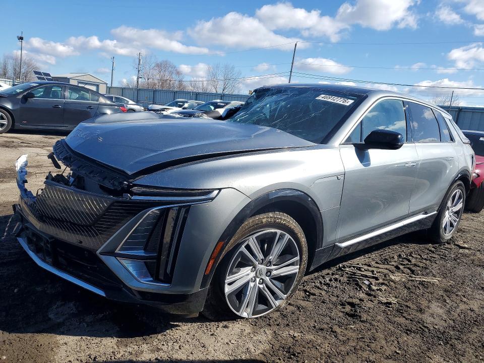 2024 Cadillac Lyriq მანქანა იყიდება აუქციონზე, vin: 1GYKPMRL7RZ102276, აუქციონის ნომერი: 46912776