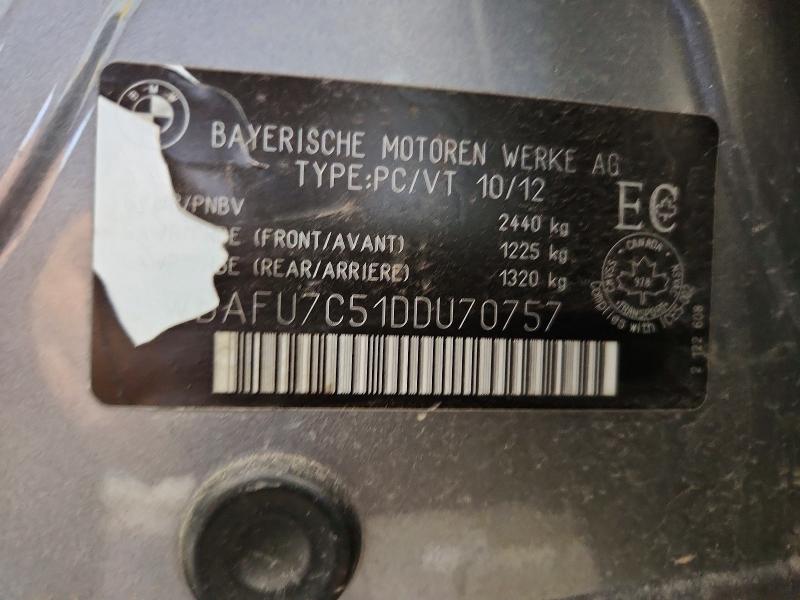 41818366 :رقم المزاد ، WBAFU7C51DDU70757 vin ، 2013 Bmw 535 مزاد بيع