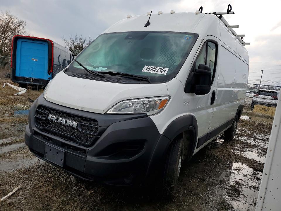 2023 Ram Promaster 2500 მანქანა იყიდება აუქციონზე, vin: 3C6LRVDG4PE603565, აუქციონის ნომერი: 46988236