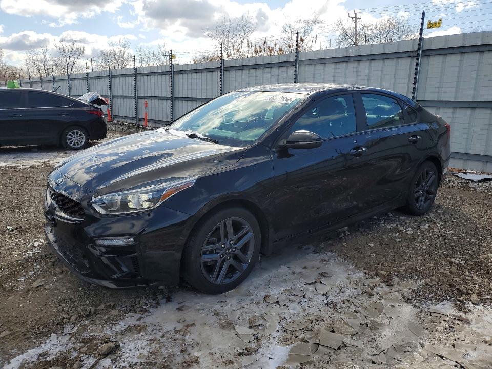 46397656 :رقم المزاد ، 3KPF34AD8ME316947 vin ، 2021 Kia Forte مزاد بيع