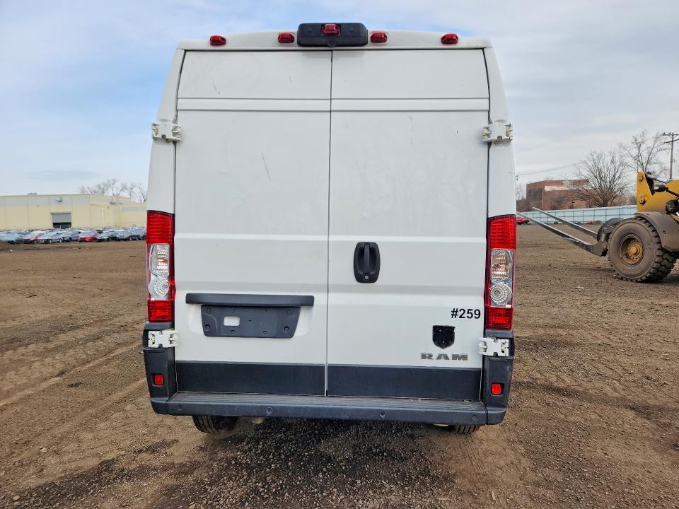 48106986 :رقم المزاد ، 3C6TRVDG9KE518259 vin ، 2019 Ram Promaster 2500 مزاد بيع