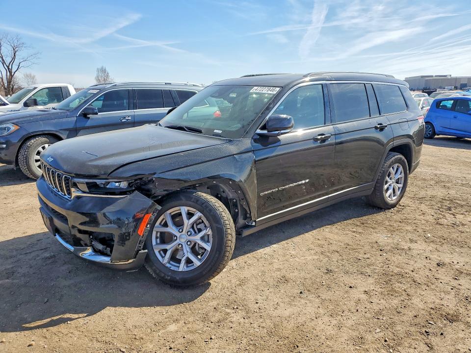 2022 Jeep Grand Cherokee მანქანა იყიდება აუქციონზე, vin: 1C4RJKBG7N8580088, აუქციონის ნომერი: 47227846