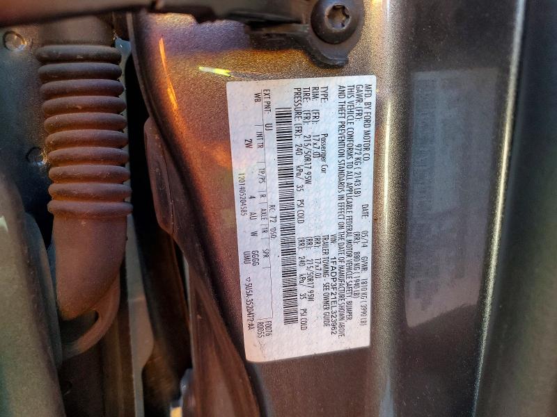 Продажа на аукционе авто 2014 Ford Focus, vin: 1FADP3F21EL323962, номер лота: 79622555