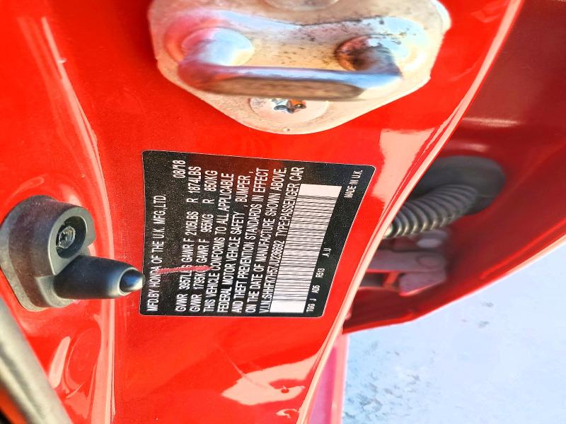 Продаж на аукціоні авто 2018 Honda Civic, vin: SHHFK7H57JU236692, номер лоту: 47165096