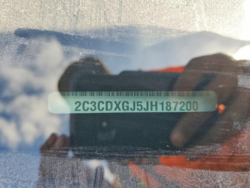 2018 Dodge Charger მანქანა იყიდება აუქციონზე, vin: 2C3CDXGJ5JH187200, აუქციონის ნომერი: 79266835