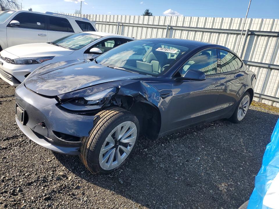 Продажа на аукционе авто 2022 Tesla Model 3, vin: 5YJ3E1EA7NF304666, номер лота: 47471496